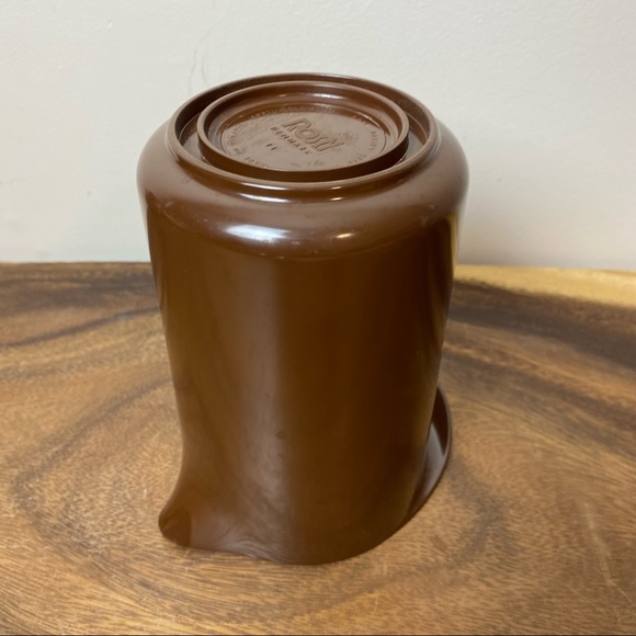 Rosti Denmark Brown Melamine Pitcher, Danish Modern Kitchen Erik Lehmann - Picture 5 of 9